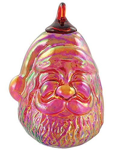 Glass Eye Studio Vintage Santa Limited Edition Production Ornament Numbered