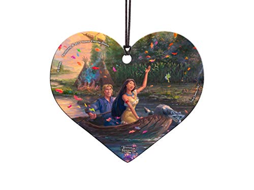 Trend Setters Disney – Pocahontas – Heart Shaped Hanging Acrylic Decoration