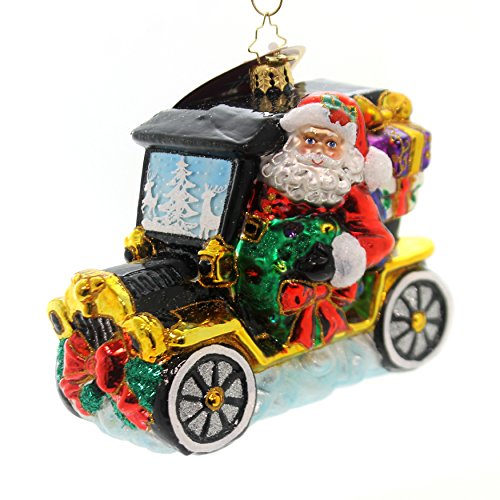 Christopher Radko Joyful Ride Christmas Ornament