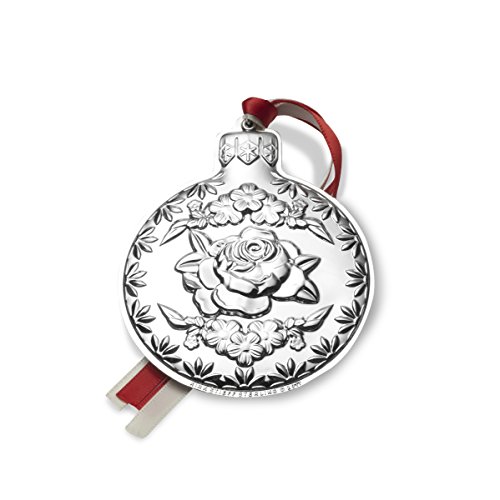 Kirk Stieff 2017 Sterling Sliver Repousse Ball Ornament, 9th Edition