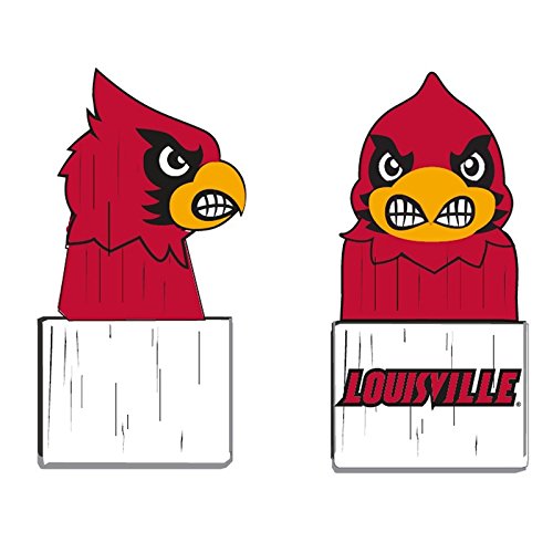 Team Sports America University of Louisville Team Tiki Totem Mascot Ornament
