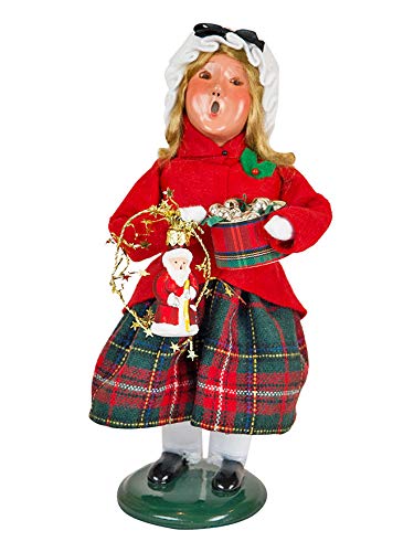 Byers Choice Girl Selling Christmas Ornaments – New for Christmas 2018