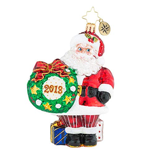 Christopher Radko 2018 Making The Rounds Christmas Ornament