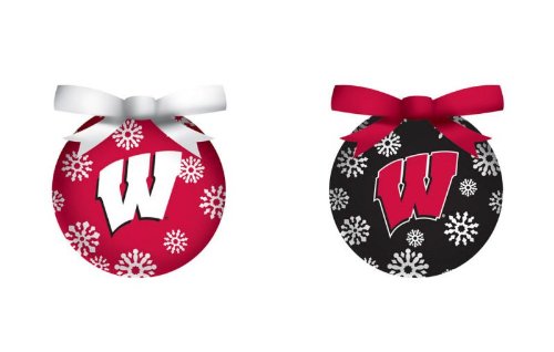 Wisconsin Badgers LED Box Set Ornaments