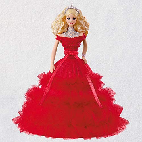 Hallmark Keepsake Christmas Year Dated, 2018 Holiday Barbie Doll Ornament