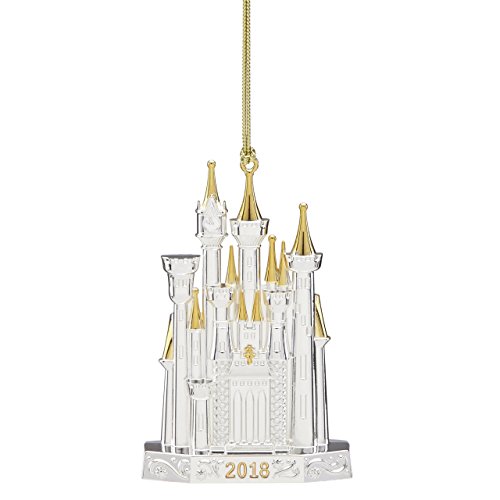 Lenox 2018 Disney Castle Ornament