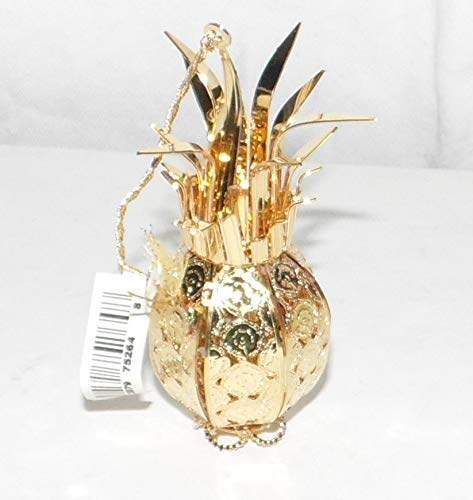 Baldwin Brass 24K 3-D Pineapple Ornament