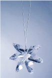 (20 PCs PER SET) Beautiful Ornament Snowflake-Small-Clear (1″ Dia.) Crystal Charm Ornament – Clear – Swarovski Crystal