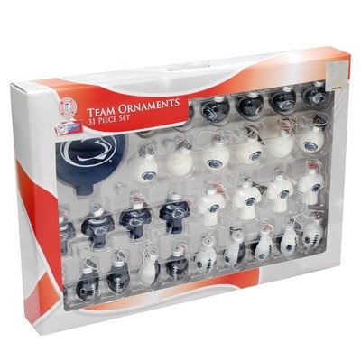 NCAA 31 Piece Ornament Set Team: Penn State Nittany Lions