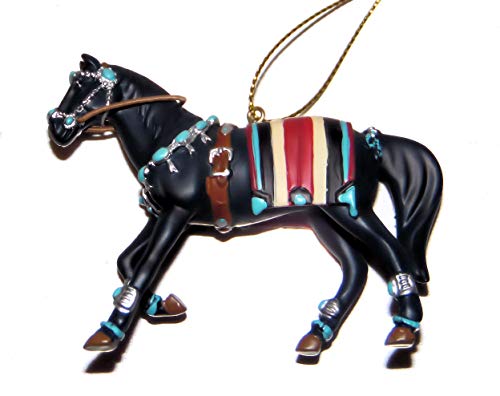 Enesco The Trail of Painted Ponies, Squash Blossom, Horse Collectable Christmas Tree Ornament