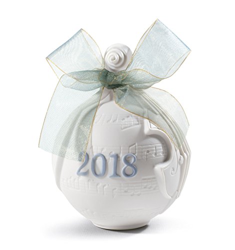 Lladro 2018 Ball Christmas Ornament