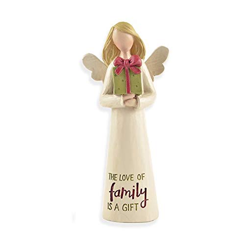 Blossom Bucket Holiday Angel The Love of Family is a Gift – Christmas Decor