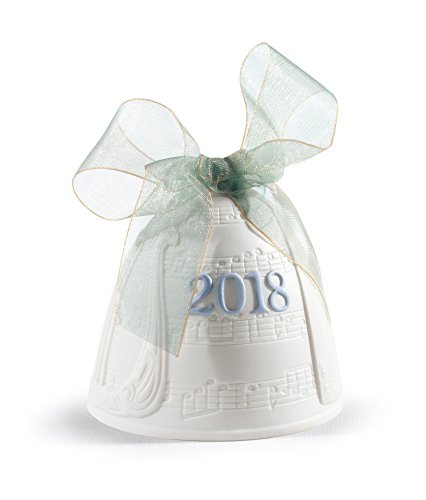 Lladro 2018 Bell Christmas Ornament