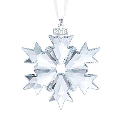 Swarovski Annual Edition 2018 Sparkling Clear Holiday Christmas Ornament