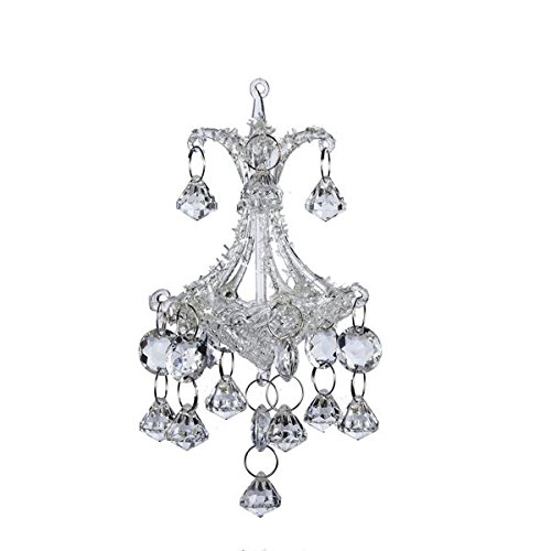 6.3″glass Chandelier Ornament