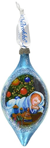 G. Debrekht Baby 1st Christmas Glass Ornament Drop