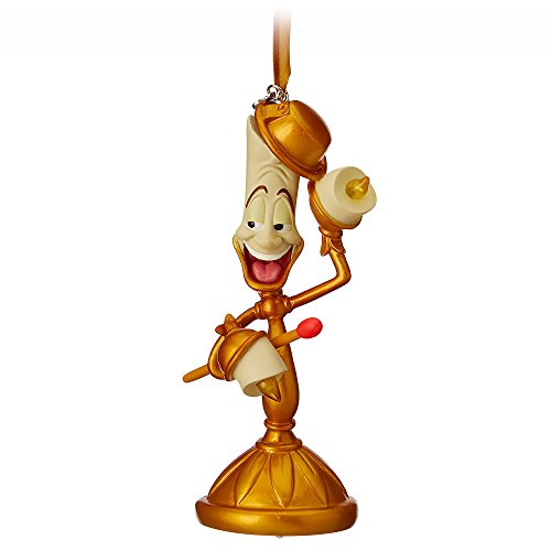 Disney Lumiere Light-up Sketchbook Ornament – Beauty and The Beast