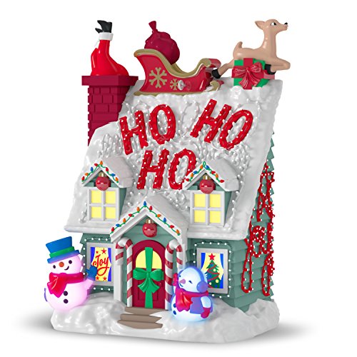 Hallmark Keepsake Christmas Ornament 2018 Year Dated, Merriest House in Town with Music and Light