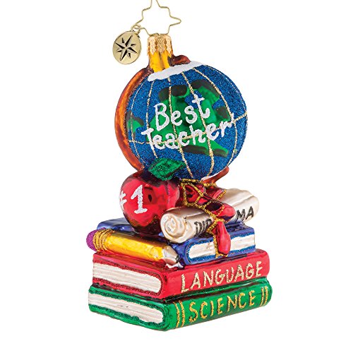 Christopher Radko An Educated Guess Christmas Ornament