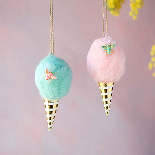 One Hundred 80 Degrees Cotton Candy Ornaments – Set of 2
