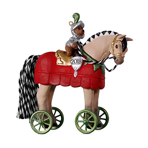 Hallmark Keepsake Christmas Ornament 2018 Year Dated, A Pony for Christmas Knight in Shining Armor