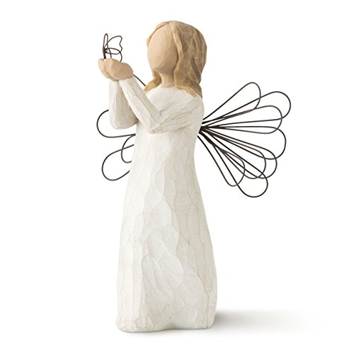 Willow Tree hand-painted sculpted angel, Angel of Freedom