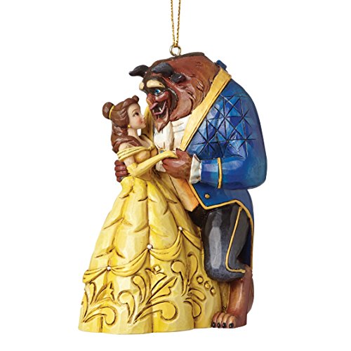 Disney Traditions Beauty and The Beast Hanging Ornament