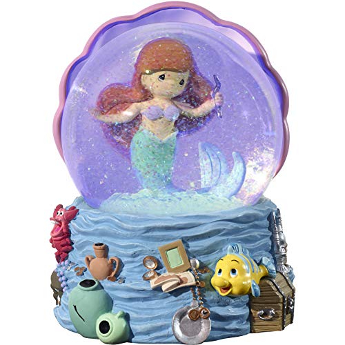 Precious Moments Disney Showcase Collection The Little Mermaid Snow Globe Musical 183471 WATERBALL One Size Multi