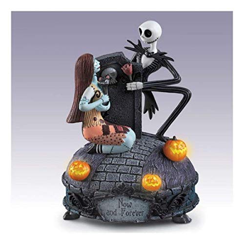 Bradford Exchange Nightmare Before Christmas Now and Forever Jack Sally Musical
