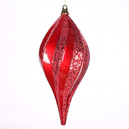 Vickerman Swirl Drop Ornament