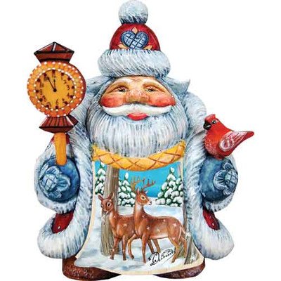 G. Debrekht Illustrated Dearest Friend Santa