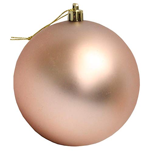 Vickerman 443422-2.4″ Rose Gold Matte Ball Christmas Tree Ornament (24 pack) (N590658DMV)