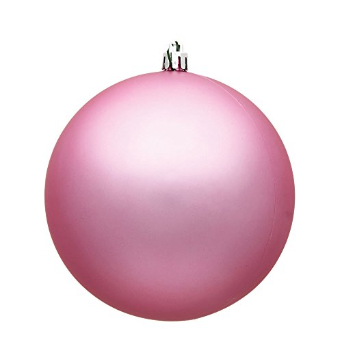 Vickerman 3″ Pink Matte Ball Christmas Ornament, 32 per Box