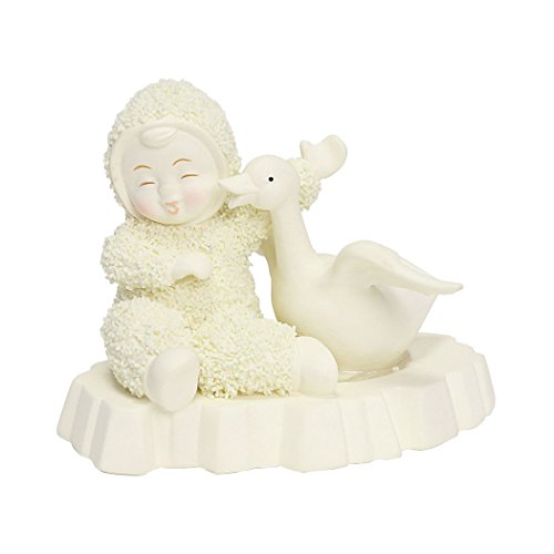 Department 56 Snowbabies Peace Collection “Silly Goose!” Porcelain Figurine, 2.75”