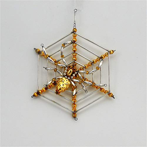 Christina’s World Charlottes Web – Spider – Beaded Glass Ornament