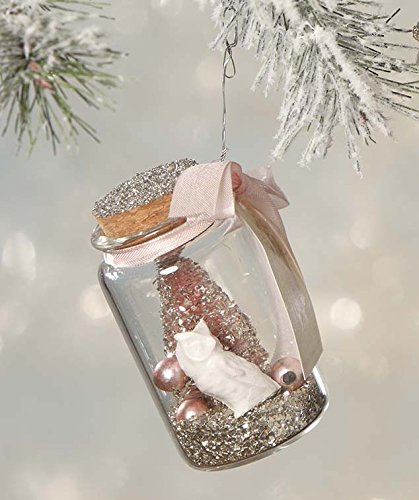 Bethany Lowe Designs Whimsy Glass Jar Ornament