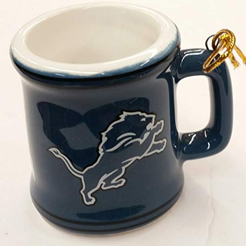 Topperscot NFL Detroit Lions Mini Mug Ornament