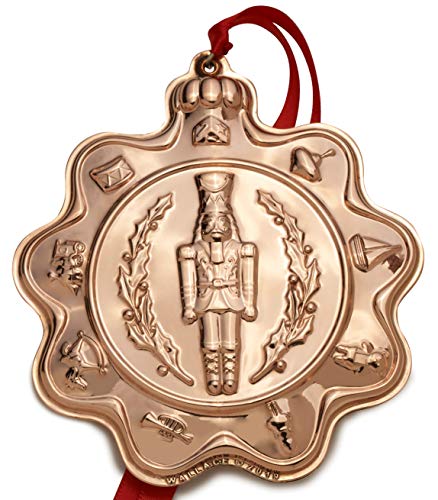 Wallace 2019 Copper Classic Christmas Series-Vintage Toys-Nutcracker-1st Edition Holiday Ornament Metal