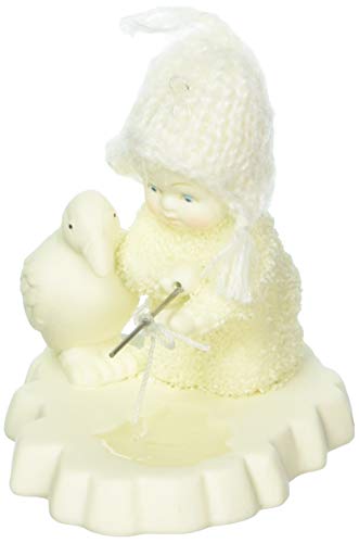 Department 56 Snowbabies Peace Collection “Fishing Time” Porcelain Hanging Ornament, 2.75”