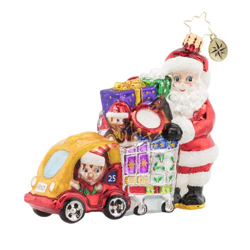 Christopher Radko Shop ‘Til You Drop Christmas Ornament, 4 Multicolor