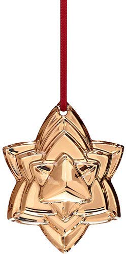 Baccarat Crystal Noel 2018 Annual Ornament – 20K Gold Gilded