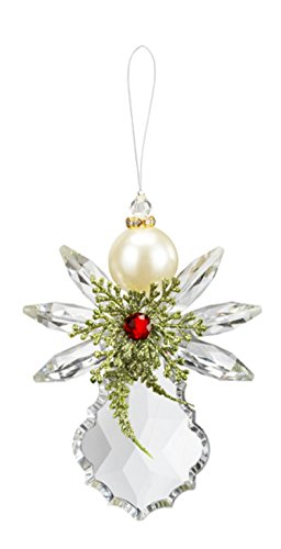 Ganz Crystal Expressions Pearl Angel Acrylic Ornament