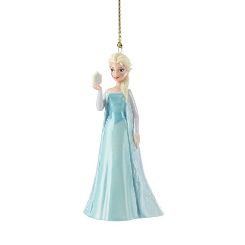 Lenox Disney Snow Queen Elsa Ornament Figurine Frozen Snowflake Christmas