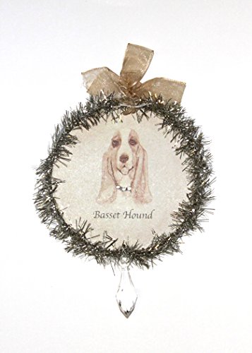 Rudolph & Me Dog Christmas Ornament – Basset Hound