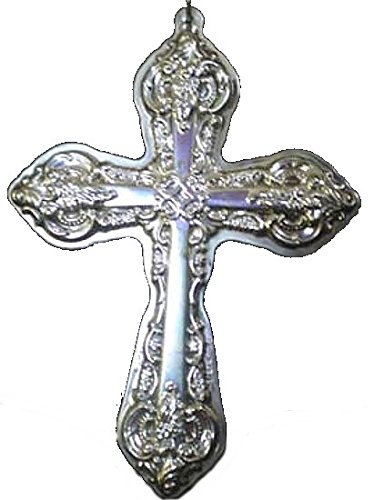 1997 Wallace Grande Baroque Cross Sterling Christmas Ornament 2nd Edition