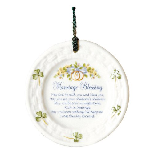 Belleek 3-Inch Marriage Blessing Ornament