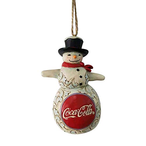 Enesco Jim Shore Coca-Cola Snowman Ornament