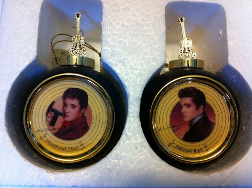 Elvis Presley Solid Gold Ornament Set #1