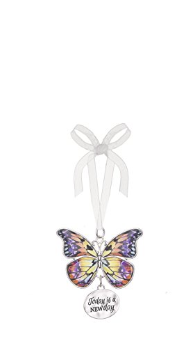 Ganz Home Decor Christmas/Spring Blissful Journey Butterfly Ornament (Today is a New Day EA13551)