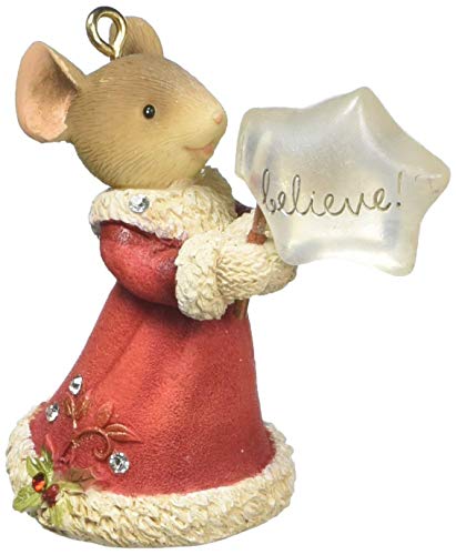 The Heart of Christmas Hanging Ornament with S-Hook (Mouse Believe)